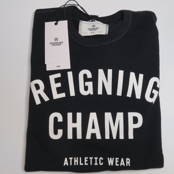 Reigning Champ Gym Logo Sweatshirt Mens Small New - Picture 4 of 12